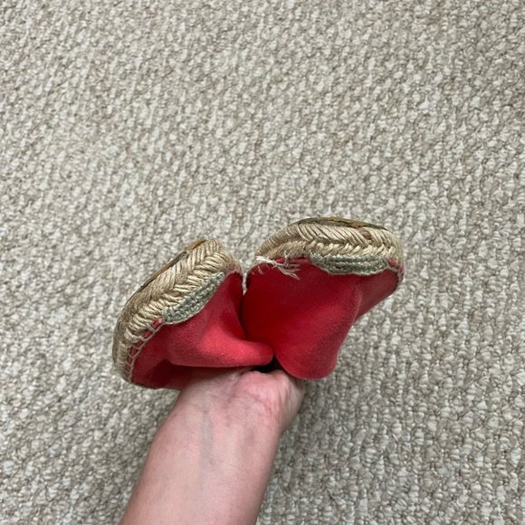 SOLUDOS For J Crew Pink Espadrilles Size 38 - Picture 10 of 13